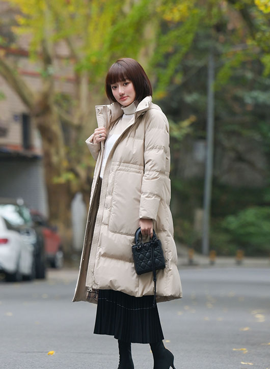 长款羽绒服