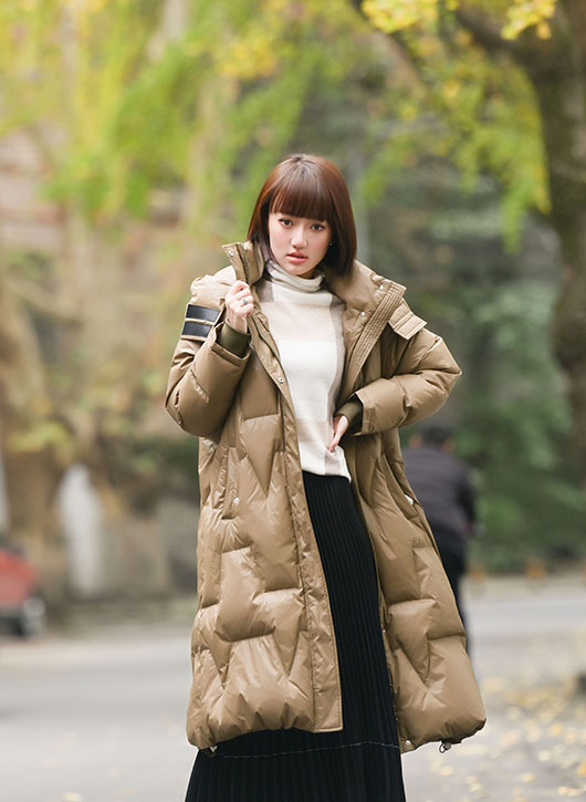 长款羽绒服
